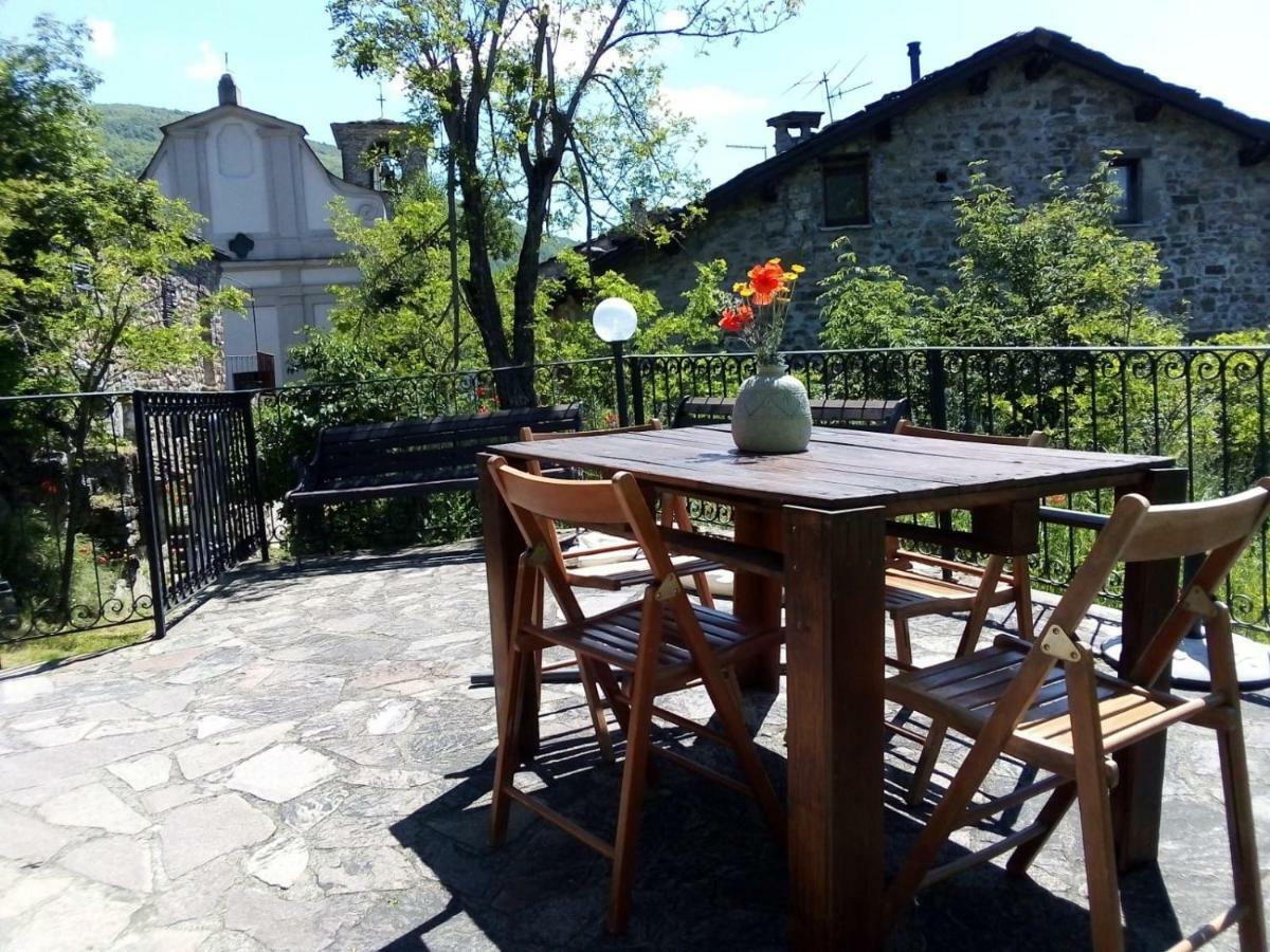 El Mirador - Brugnello Casa Con Vista A Picco Sul Trebbia Villa Ballerini Kültér fotó